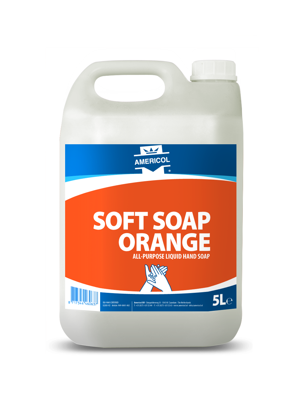 Amerciol Soft Soap Orange 5 Liter