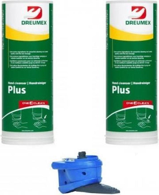 Dreumex Plus One2Clean startpakket met Handmatige Dispenser